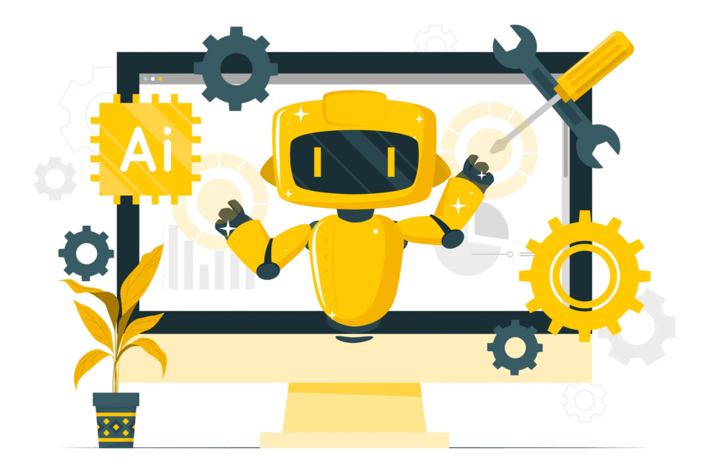 Concept image of safe superintelligence AI