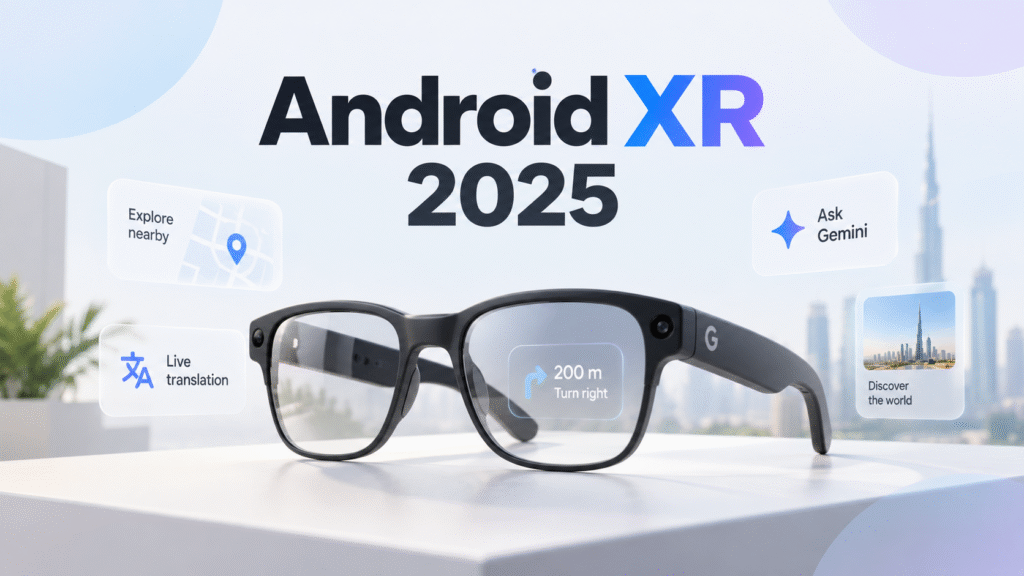 Android XR 2025 with Google Gemini-powered smart glasses and extended reality technology