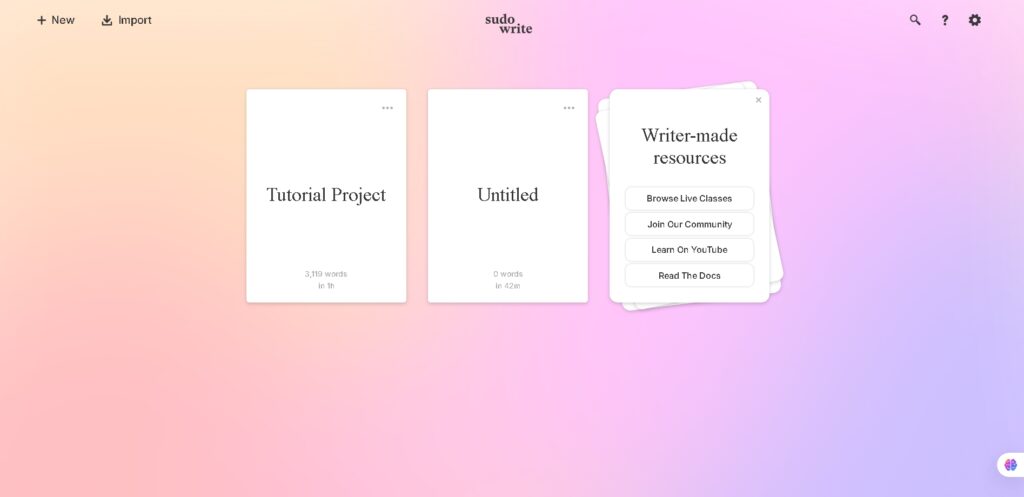 Sudowrite character development tools for fiction writers
