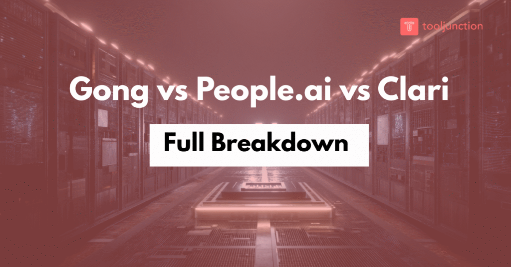 Gong vs People.ai vs Clari – Sales Intelligence & Revenue Platforms Compared