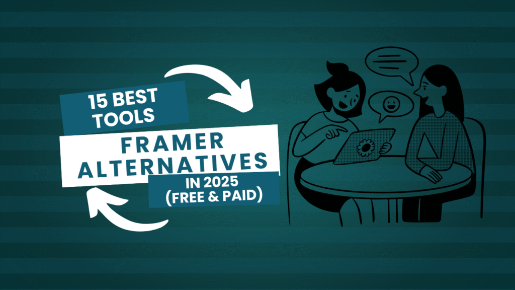 15 best Framer alternatives 2025 – top free and paid tools for web and UI design