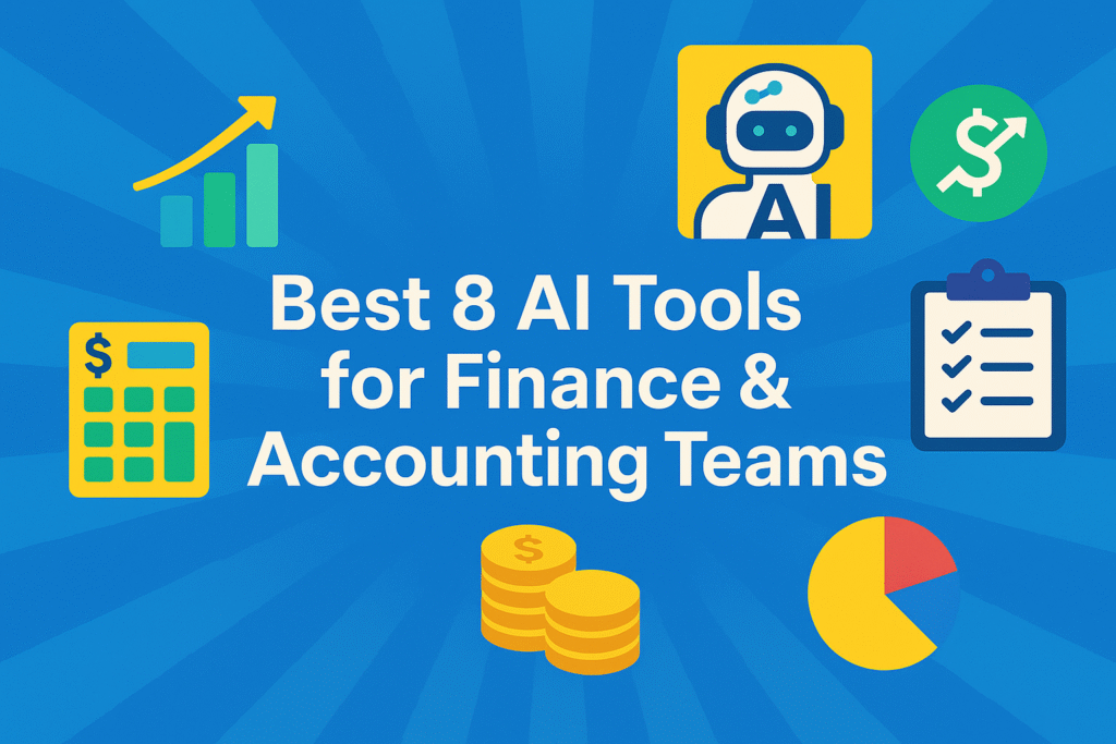 8 AI Tools for Finance & Accounting Teams