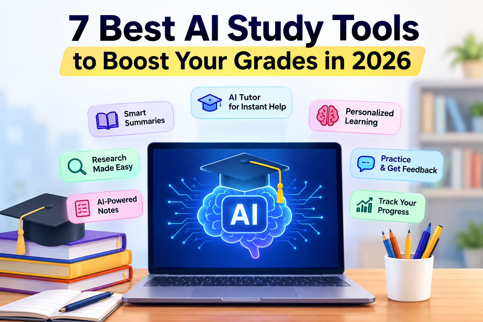 7 Best AI Study Tools to Boost Your Grades in 2026
