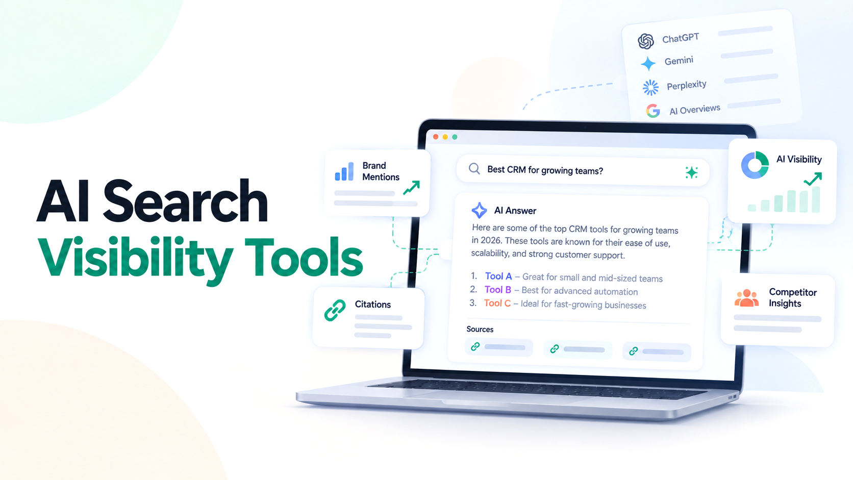 Top 10 AI Search Visibility / GEO Platforms of 2026