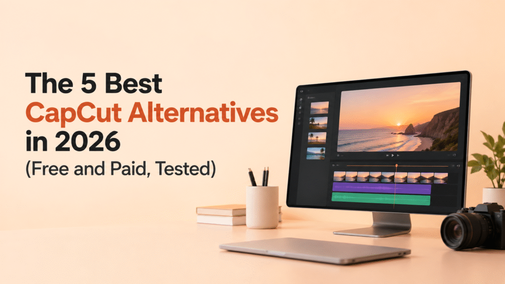 5 best CapCut alternatives in 2026 for free and paid video editing