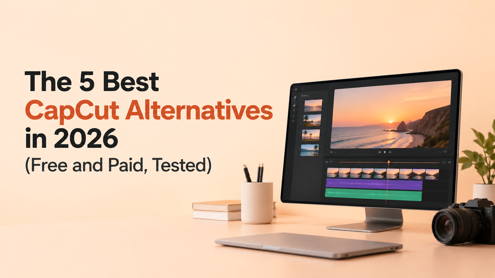 The 5 Best CapCut Alternatives in 2026 (Free and Paid, Tested)