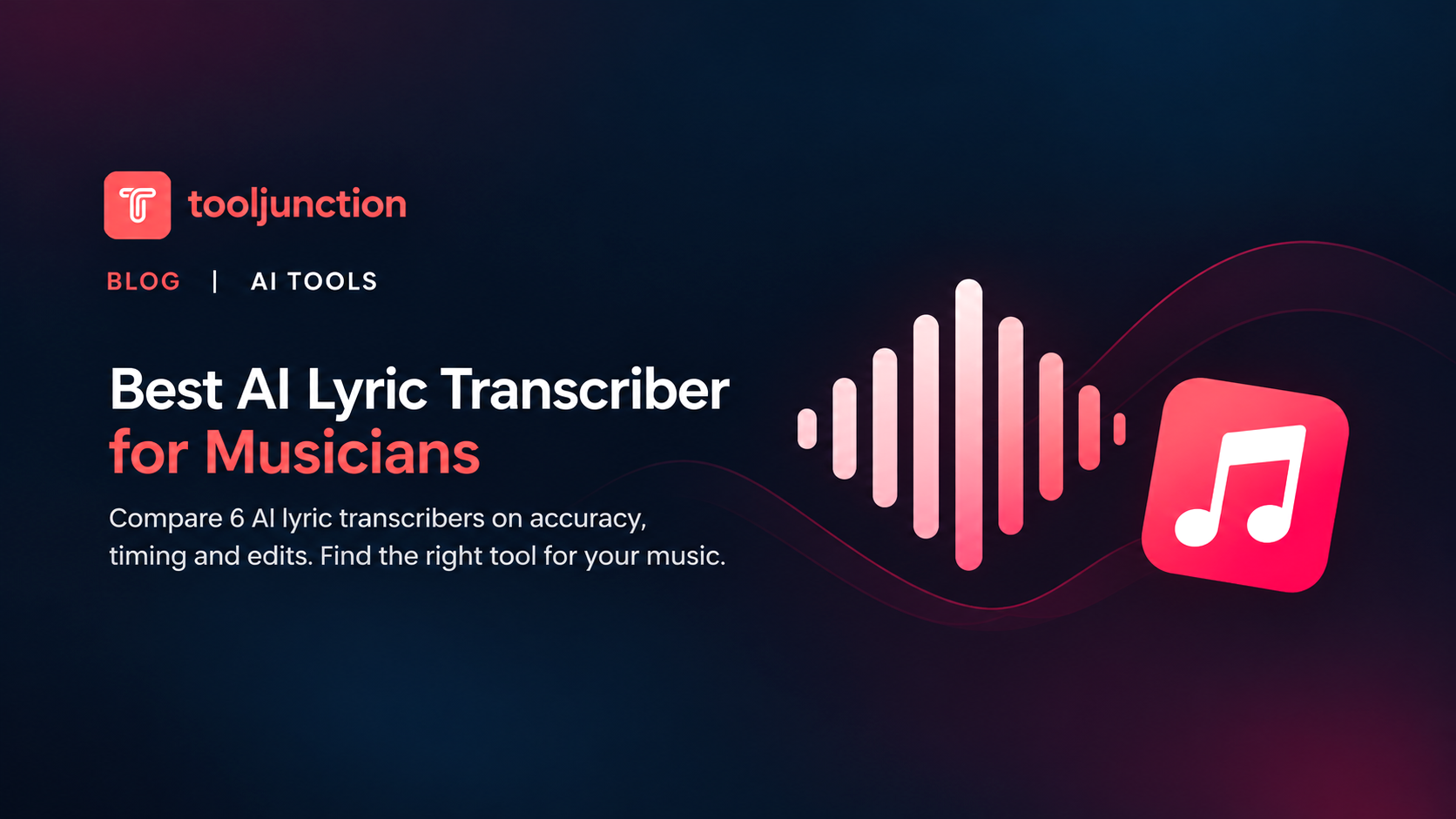 Best AI Lyric Transcriber for Musicians: 6 Tools Compared on Accuracy, Timing and Edits