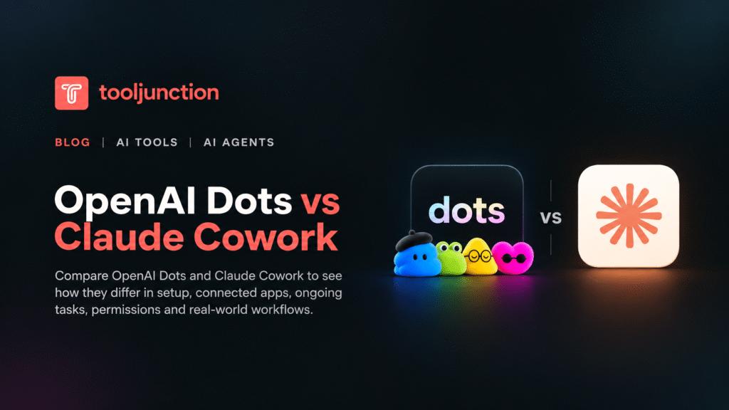 OpenAI Dots vs Claude Cowork compared for connected app workflows and document creation